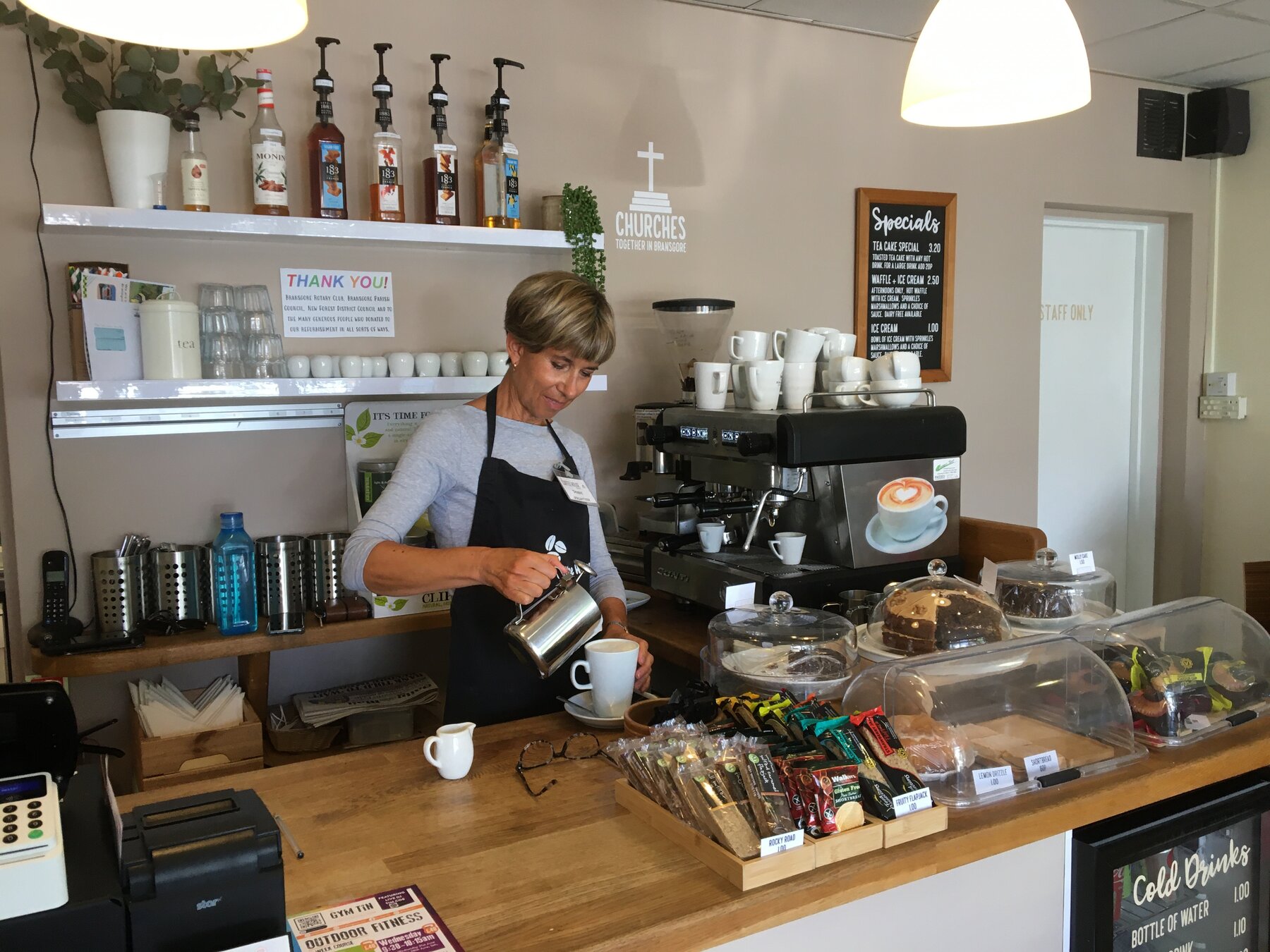 Barista at the Coffee House